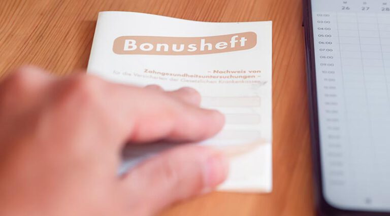 bonusheft: dieses jahr schon beim zahnarzt gewesen?